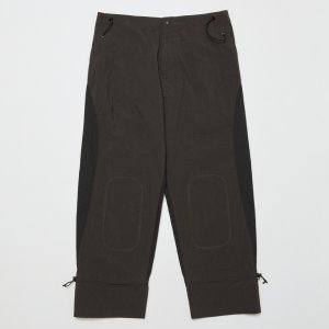 画像: BAL PIGMENT NYLON TRACK PANT CARBON BLACK