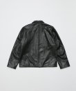 画像2: BAL TECH LEATHER ZIP JACKET (2)