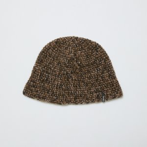 画像: BAL MIXED HAND KNIT BUCKET HAT BROWN