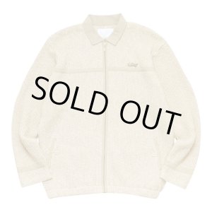 画像: WHIMSY Low Gauge Knit Jacket Cream