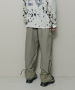 画像6: BAL PIGMENT NYLON TRACK PANT KHAKI GRAY (6)