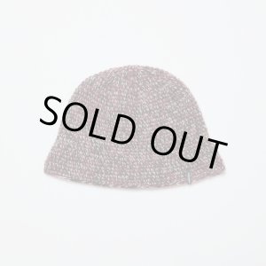 画像: BAL MIXED HAND KNIT BUCKET HAT BURGUDY