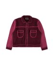 画像1: PHINGERIN PG1 KNIT BURGUNDY (1)