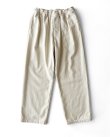 画像1: COMFORTABLE REASON Fleece Back Slacks IVORY (1)