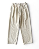 画像: COMFORTABLE REASON Fleece Back Slacks IVORY