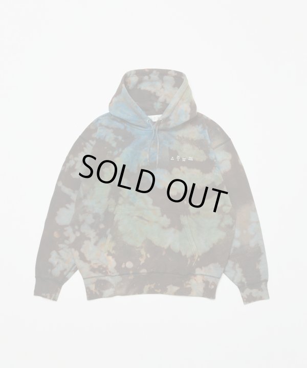 画像1: BAL LOGO TIE DYE HOODIE by YUKIDYE (1)