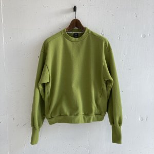 画像: PWA CURLY SWEAT CREW PISTACHIO