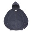 画像1: WHIMSY Faded Zip-up Hoodie Navy (1)