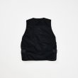 画像6: rajabrooke CORDUROY VEST BLACK (6)
