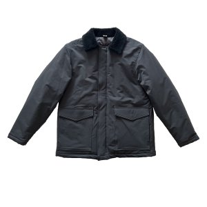 画像: COMFORTABLE REASON Boa Puff Jacket CHARCOAL