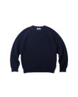 画像1: HOUSSE Rib-Stitch Cotton Sweater (1)