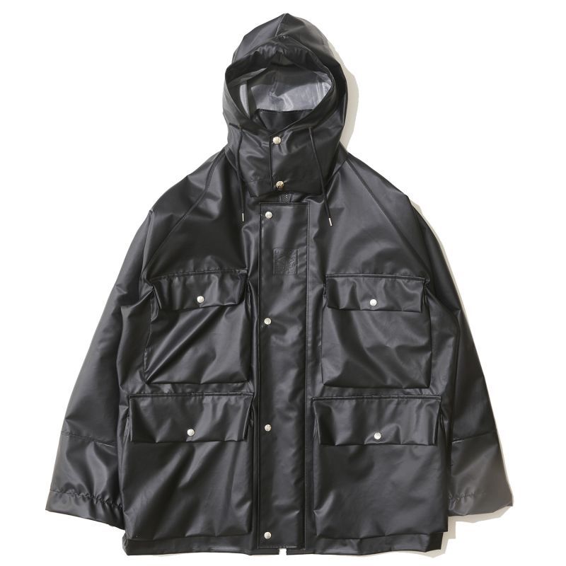 尾崎産業 x EFILEVOL City Rain Coat Black,正規取扱い,販売店舗