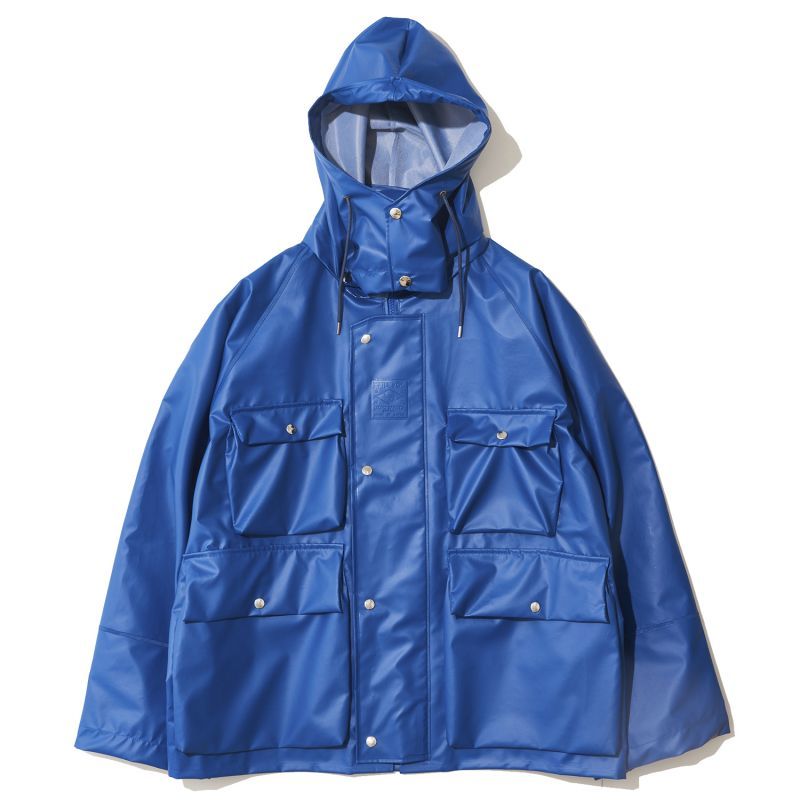 尾崎産業 x EFILEVOL City Rain Coat Blue,正規取扱い,販売店舗 , 福岡