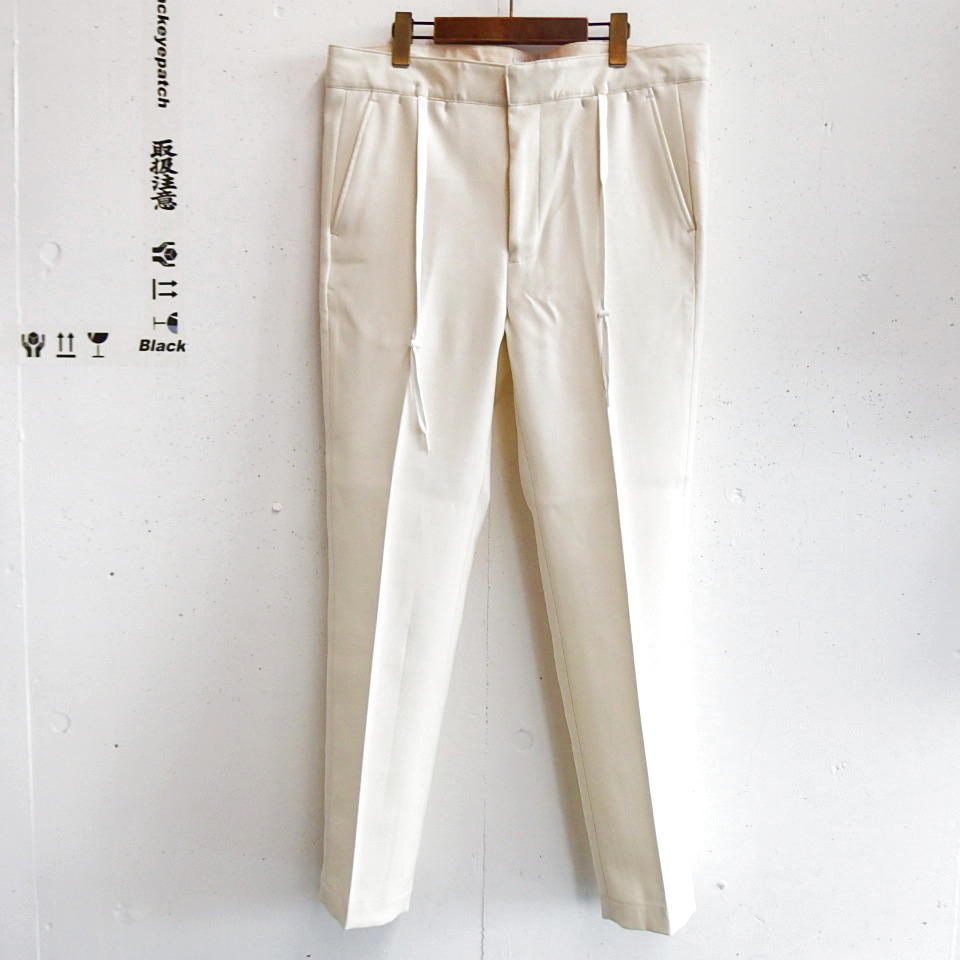 【得価日本製】EFILEVOL Shoelace Belt Tapered pants パンツ
