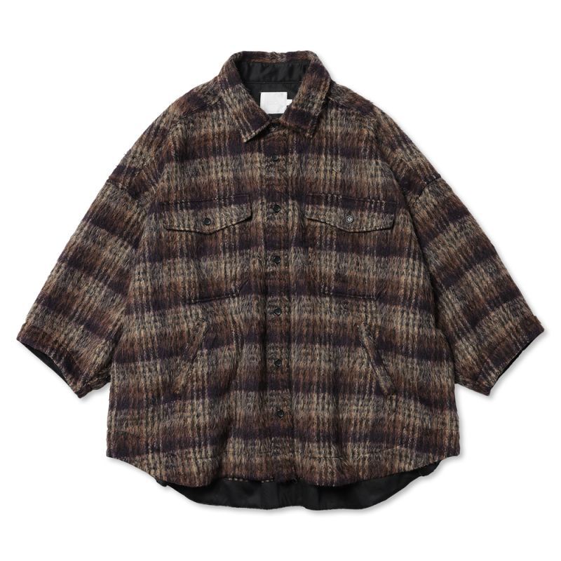 ROTOL KSDK CPO H/S SHIRT-SHAGGY PURPLE,正規取扱い,販売店舗 , 福岡