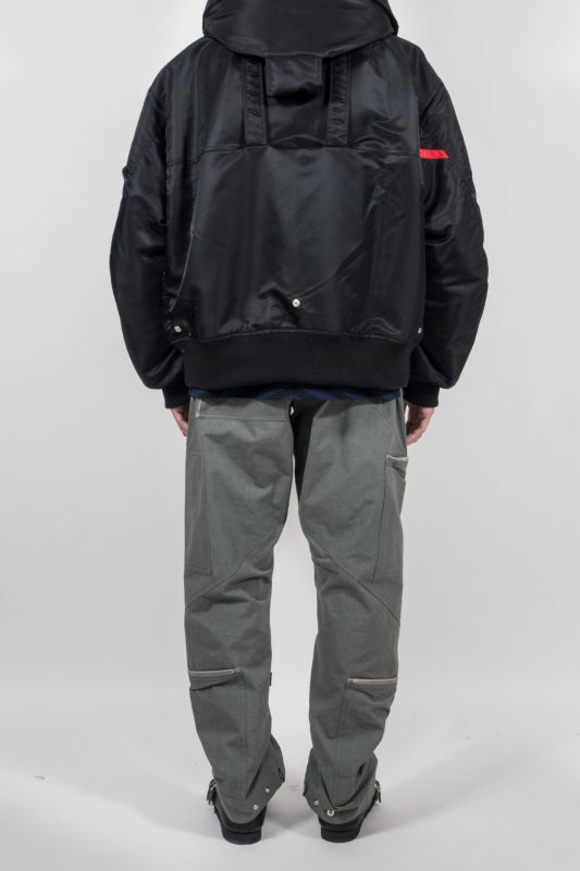 PHINGERIN MOVING FLIGHT JACKET BLACK,正規取扱い,販売店舗 , 福岡から通販 , 送料無料