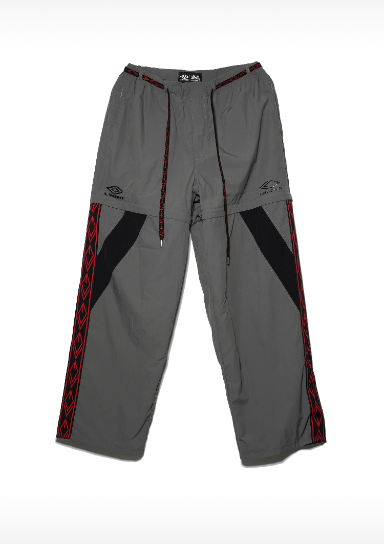 画像1: COGNOMEN x UMBRO TRACK PANTS GREY (1)