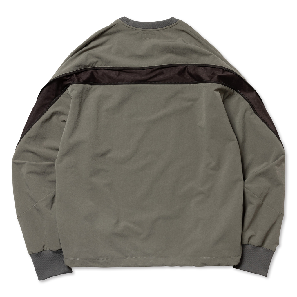 画像1: ROTOL VENTILATION TECK PULLOVER GRAY (1)