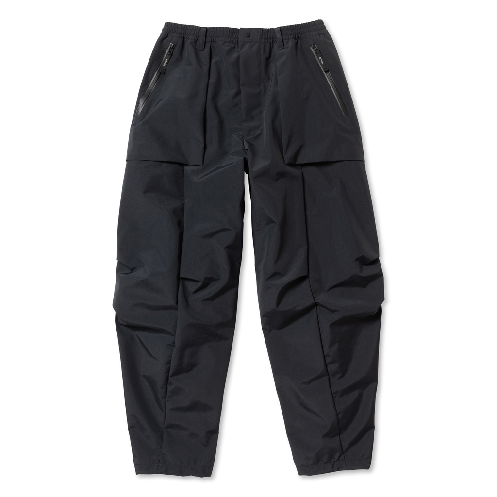 画像1: ROTOL SHELL CARGO PANTS BLACK (1)