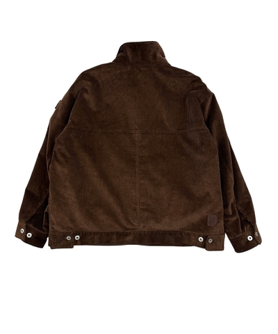 画像2: PHINGERIN TRAD CORD JACKET BROWN (2)