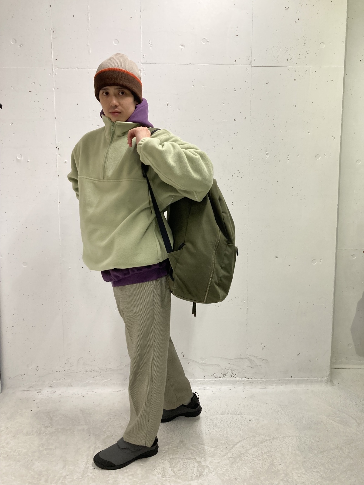 画像: COMFORTABLE REASON Warm Up Fleece Jacket