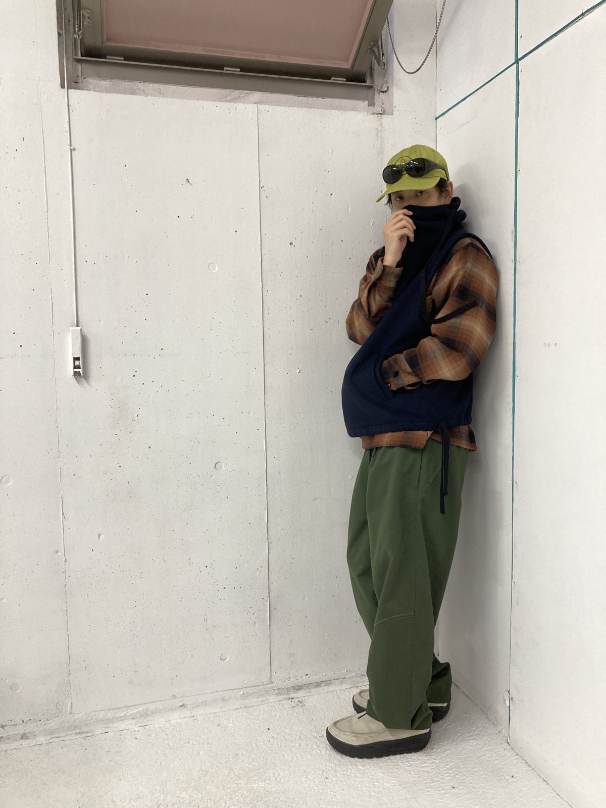 画像: COGNOMEN FACE COVER WOOL VEST