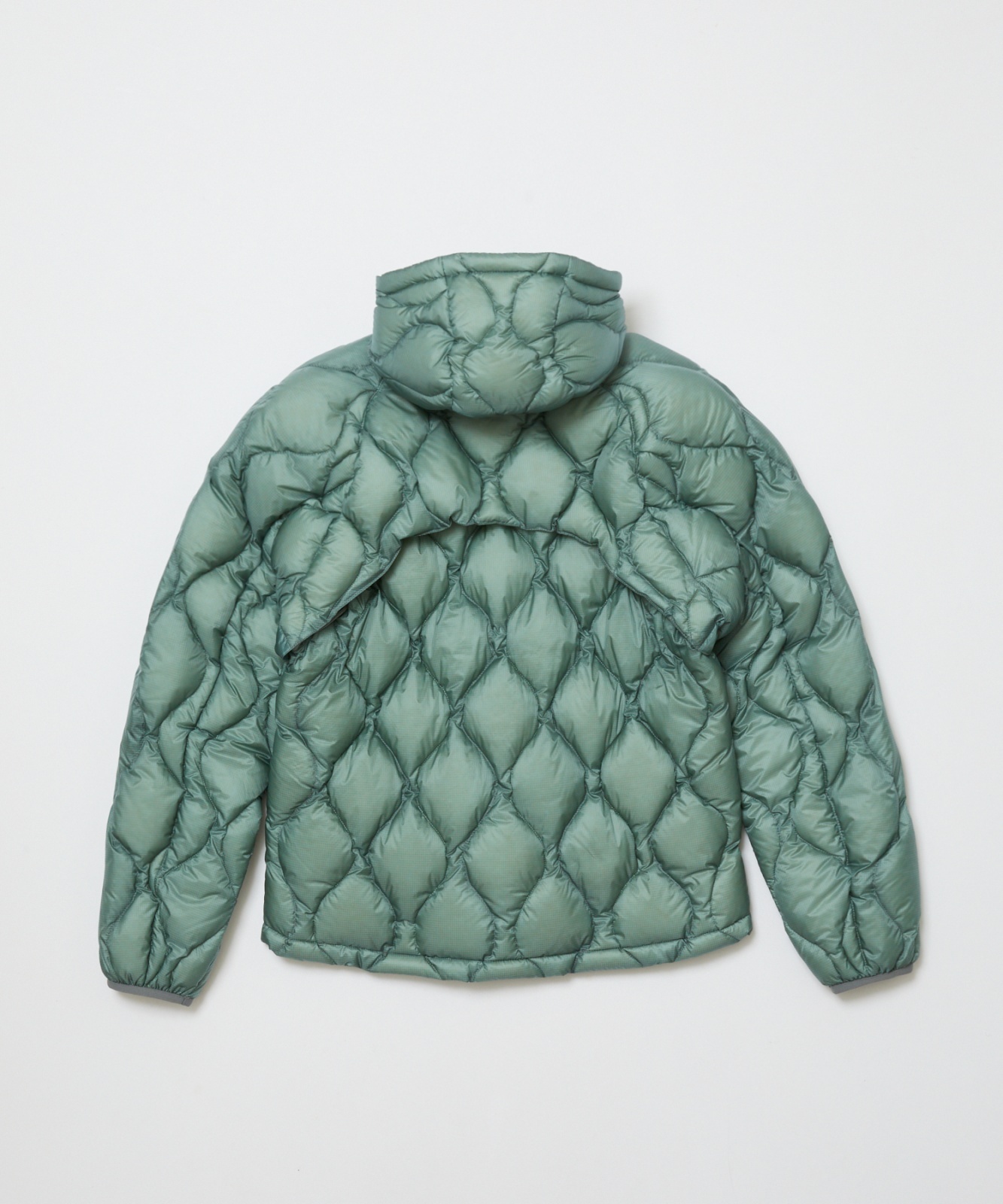 画像2: BAL / TAION REMOVABLE SLEEVE DOWN JACKET DARK MINT (2)