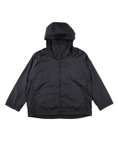 画像1: PHINGERIN FULL PACK NYLON RIPSTOP ANORAK BLACK (1)