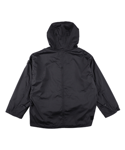 画像2: PHINGERIN FULL PACK NYLON RIPSTOP ANORAK BLACK (2)