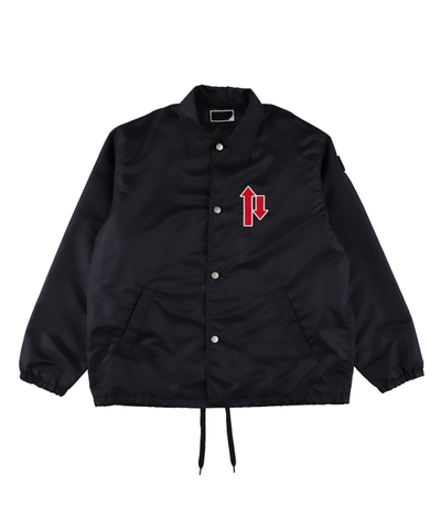 画像1: PHINGERIN ARROW COACH JACKET BLACK (1)