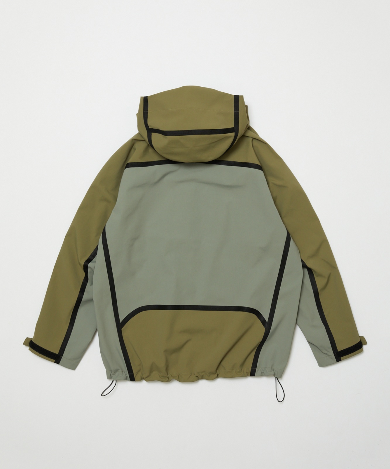 画像2: BAL TAPED SEAM WATER PROOF JACKET MILITARY GRAY (2)