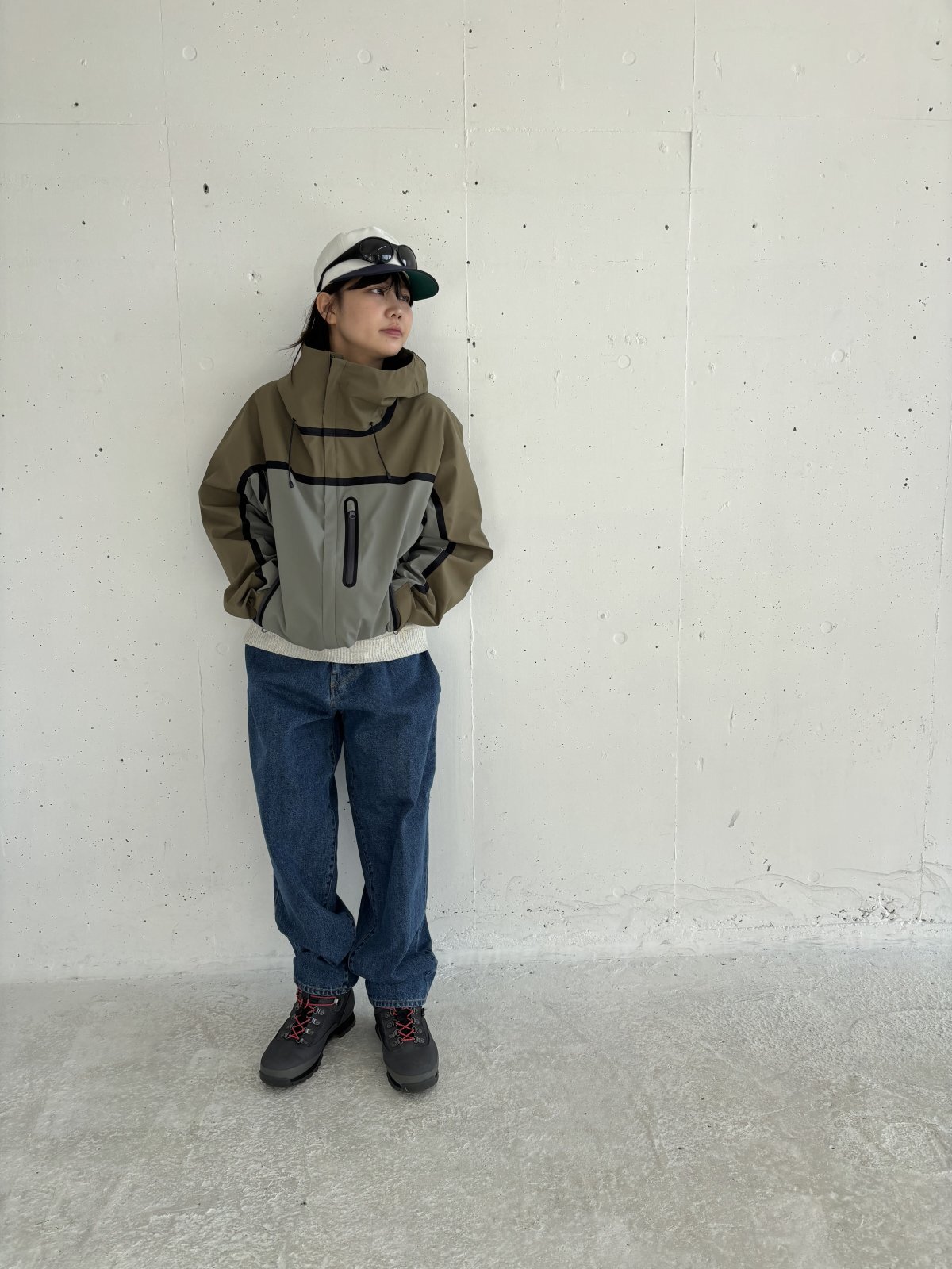 画像: BAL TAPED SEAM WATER PROOF JACKET MILITARY GRAY