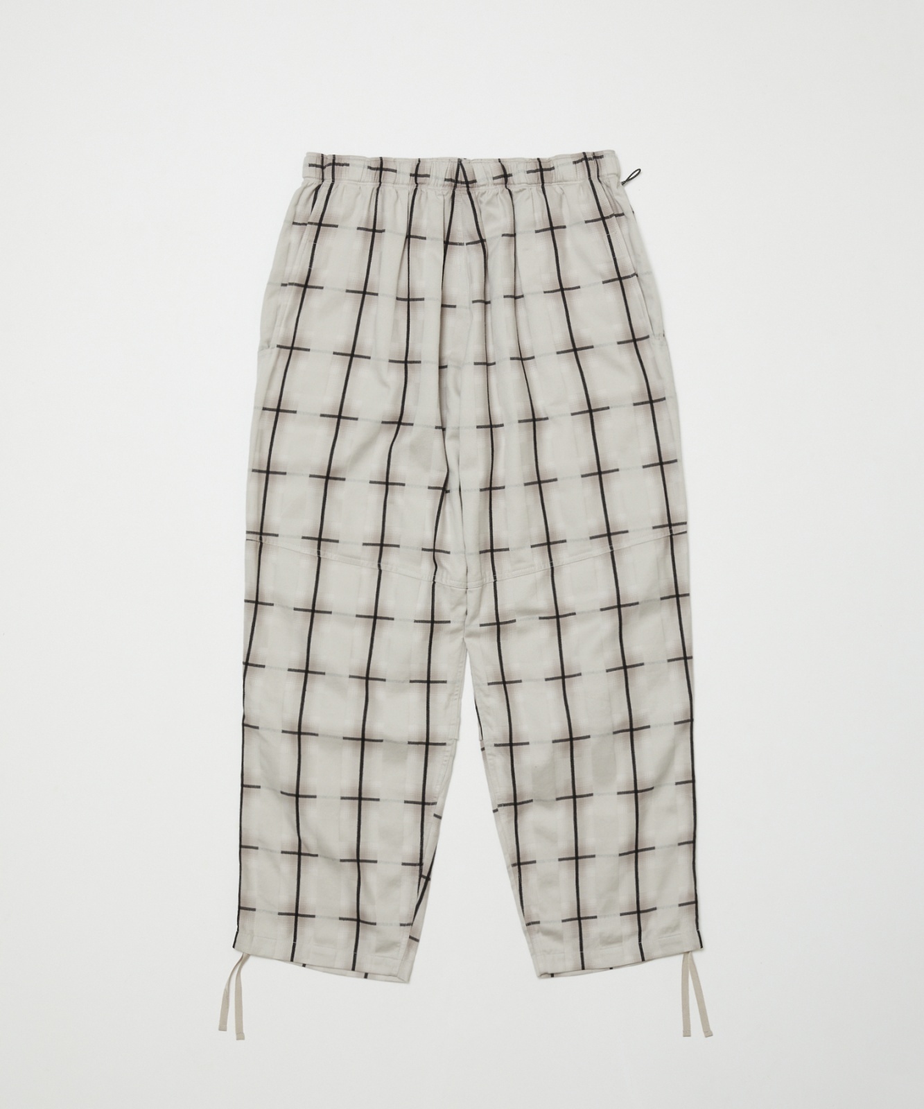 画像2: BAL PLAID WIDE MOUNTAIN PANT GRAY (2)