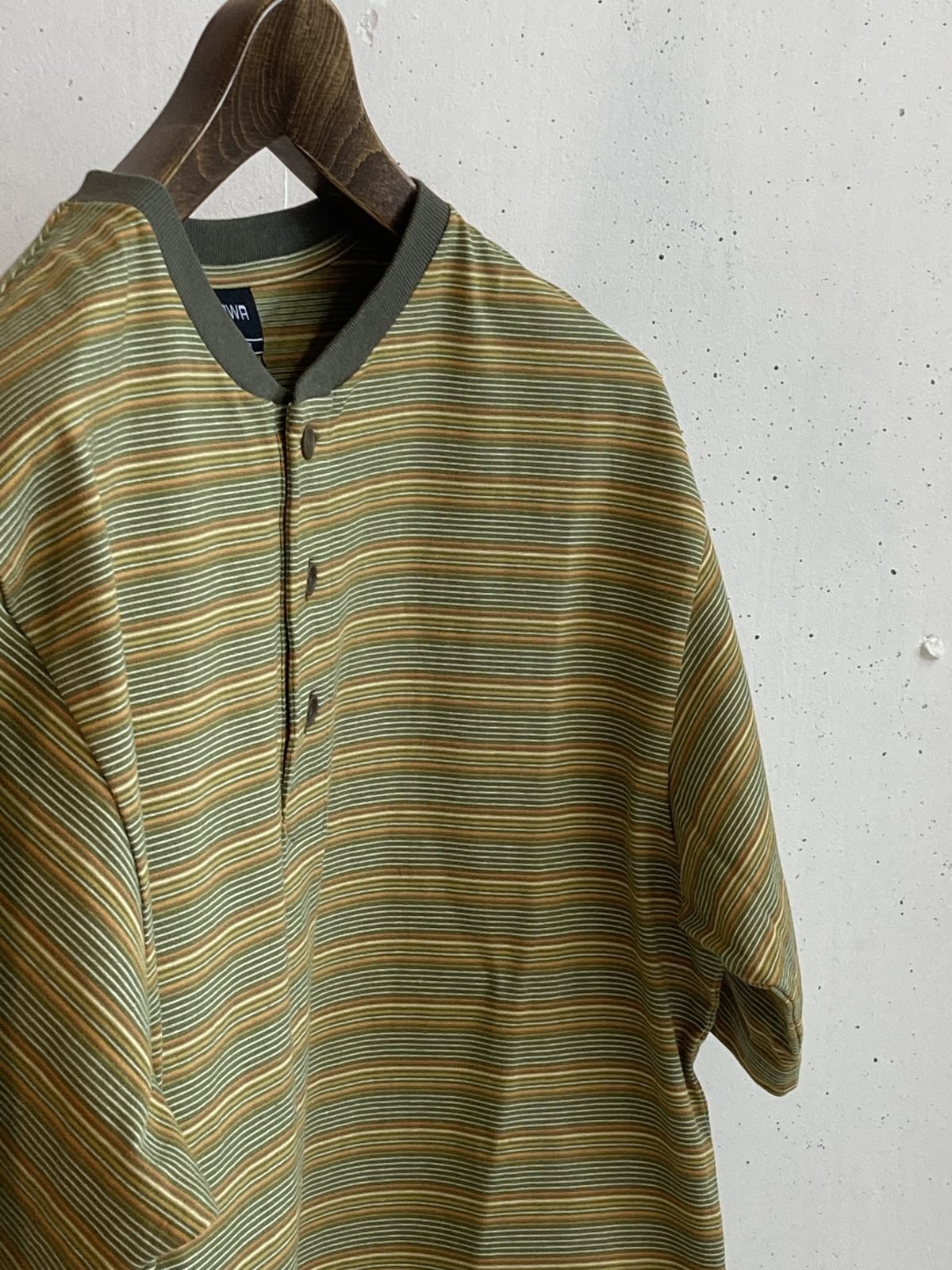画像2: PWA STRIPED HENRYNECK S/S TEE MOJAVE (2)