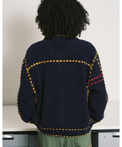 画像4: PHINGERIN PG1 KNIT NAVY (4)