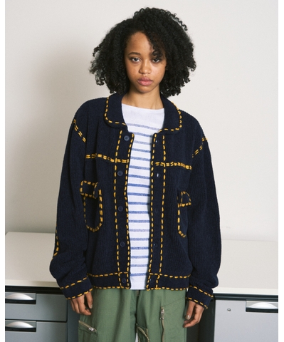 画像3: PHINGERIN PG1 KNIT NAVY (3)