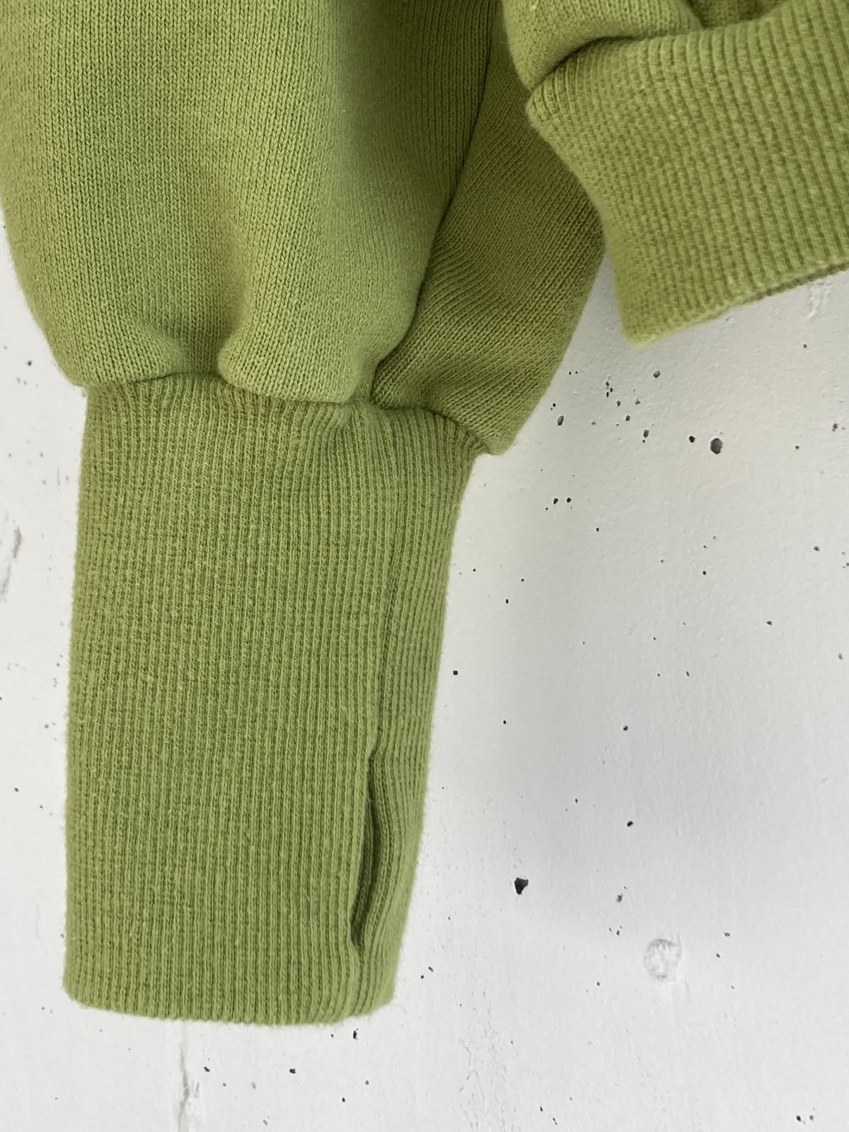 画像4: PWA CURLY SWEAT ZIP-UP TOPS PISTACHIO (4)