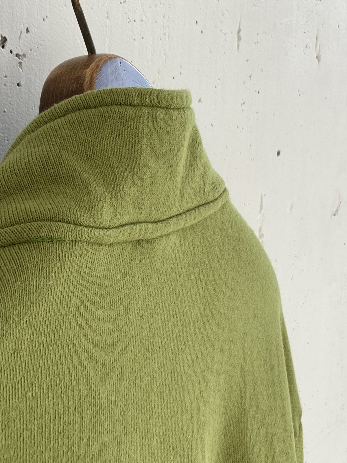 画像6: PWA CURLY SWEAT ZIP-UP TOPS PISTACHIO (6)