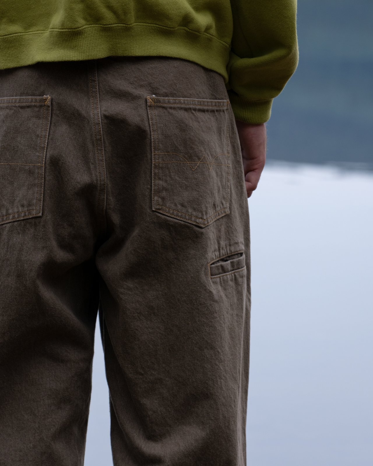 画像5: PWA CURLY SWEAT CREW PISTACHIO (5)