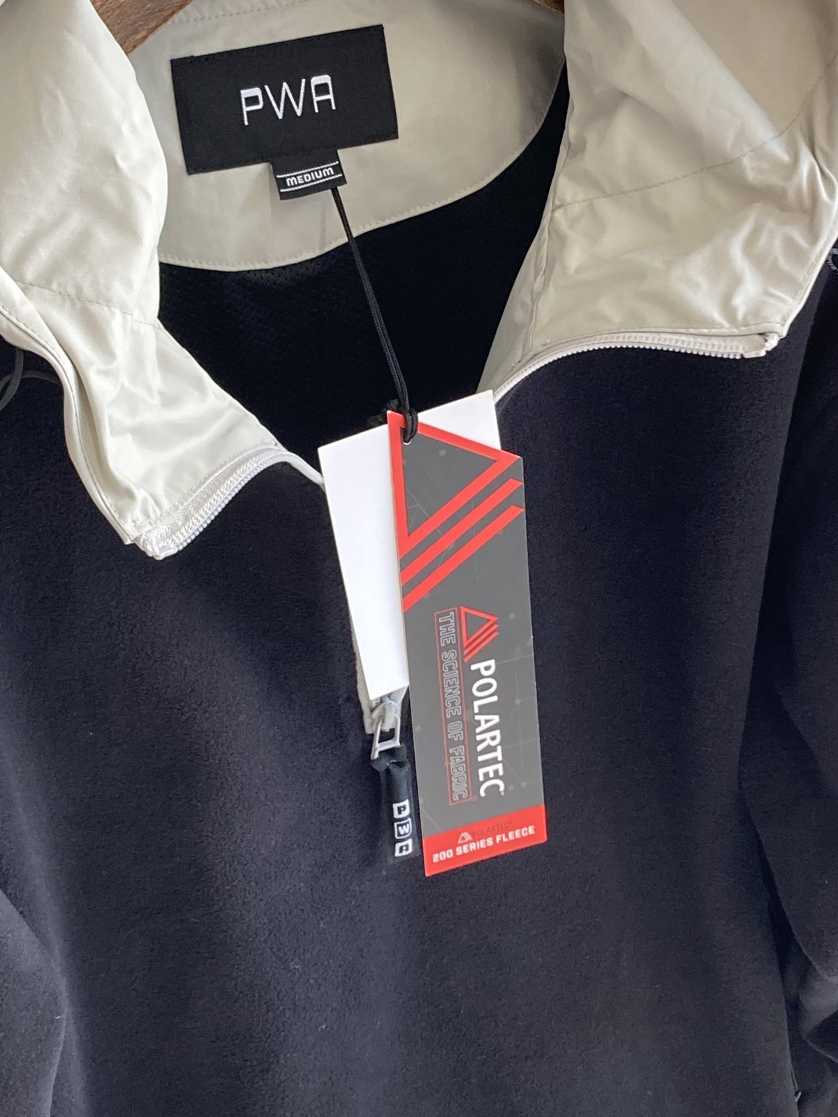 画像3: PWA POLARTEC ANORAK BLACK (3)