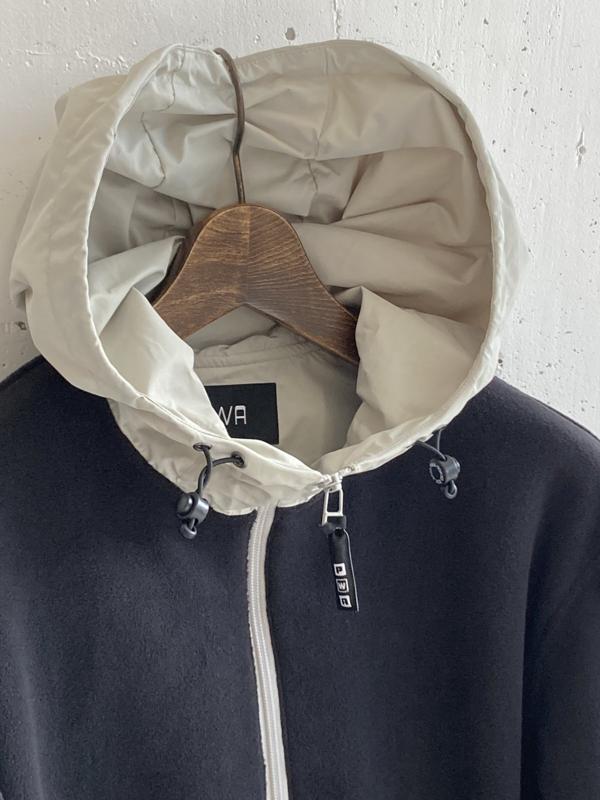 画像2: PWA POLARTEC ANORAK BLACK (2)