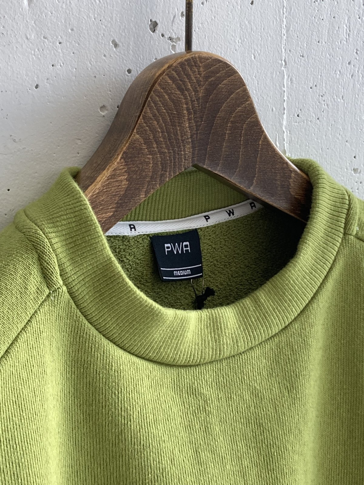 画像2: PWA CURLY SWEAT CREW PISTACHIO (2)