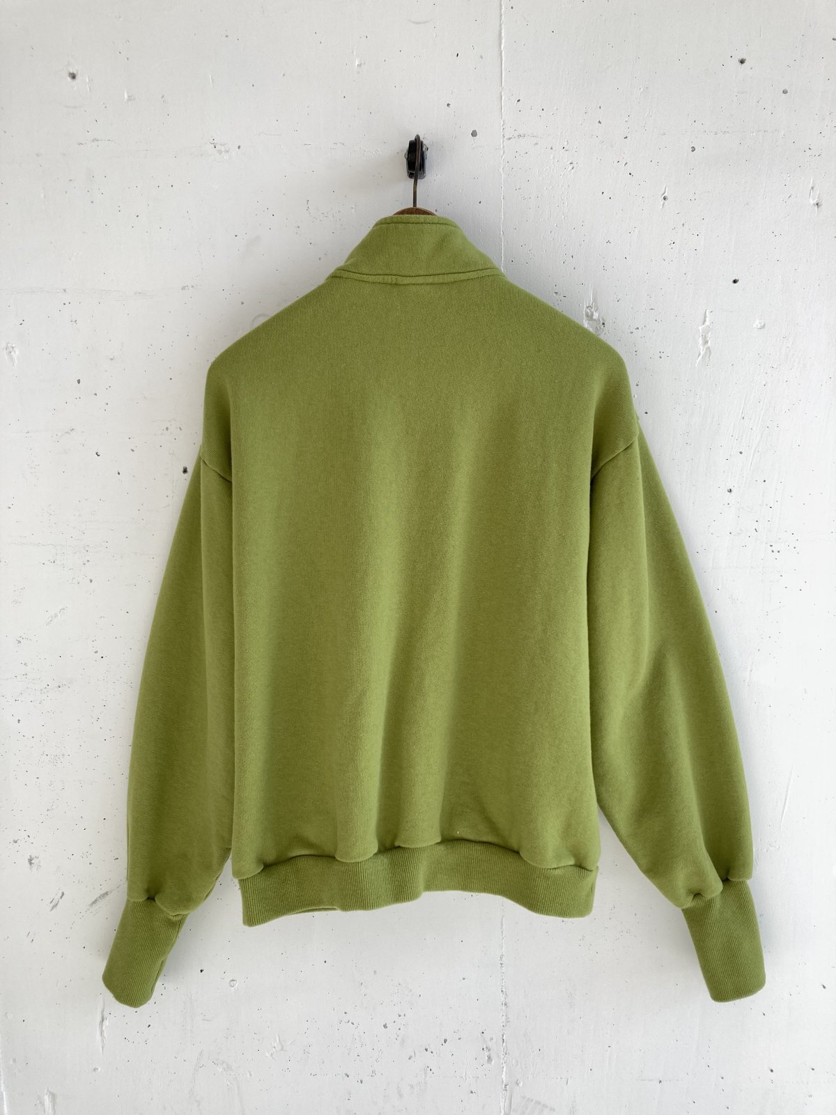画像5: PWA CURLY SWEAT ZIP-UP TOPS PISTACHIO (5)