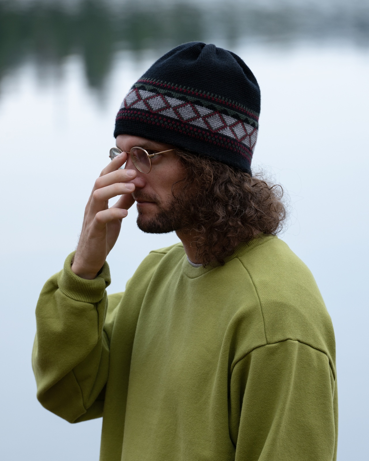 画像6: PWA CURLY SWEAT CREW PISTACHIO (6)