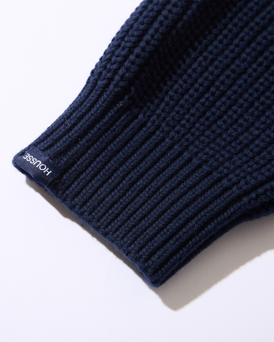 画像4: HOUSSE Rib-Stitch Cotton Sweater (4)