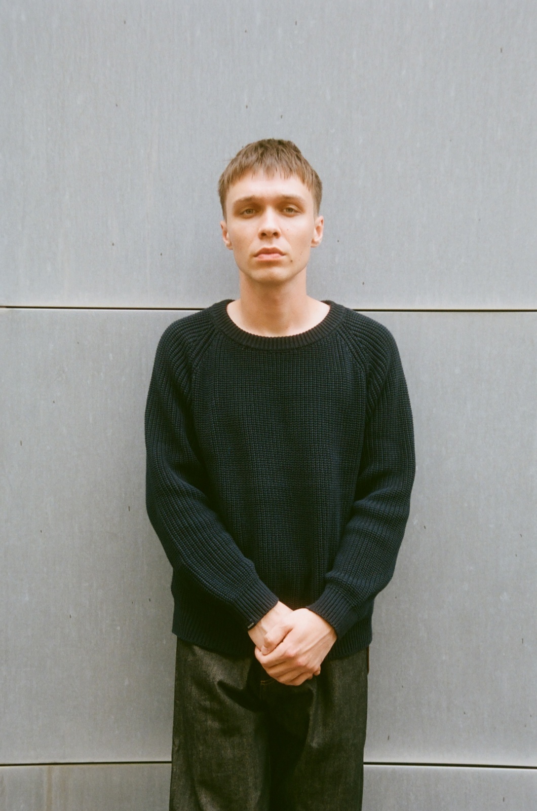 画像5: HOUSSE Rib-Stitch Cotton Sweater (5)